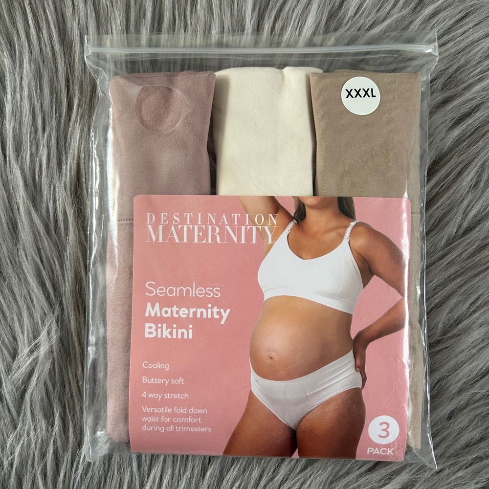 Destination Maternity Seamless‎ Bikini Womens Size XXXL Cooling Buttery Soft